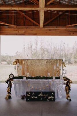 sweetheart table barn wedding lake county florida