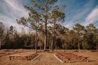 pine tree outdoor wedding venue clermont florida