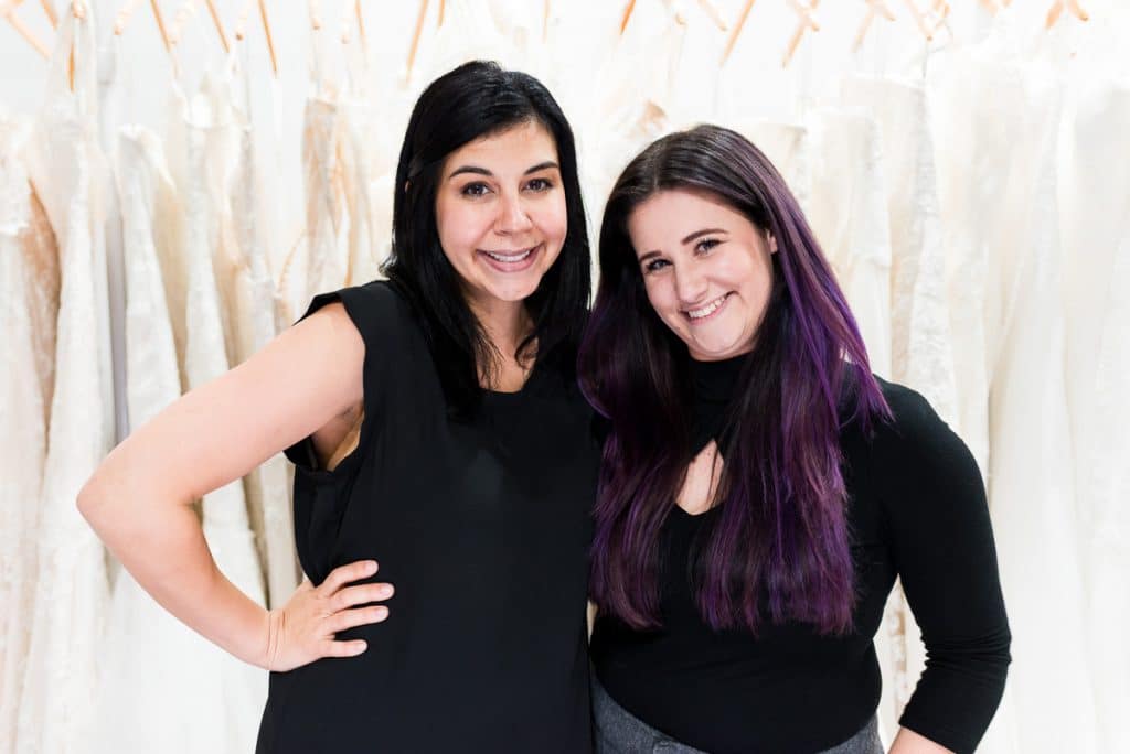 the ladies behind The Bridal Finery