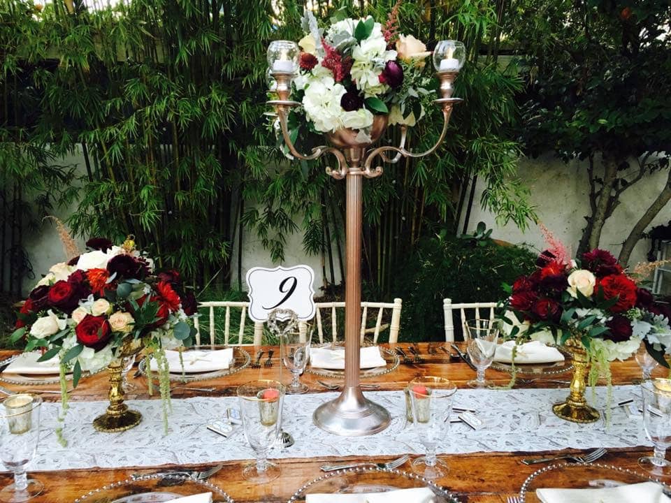 Atmospheres Floral - floral centerpieces in varying heights