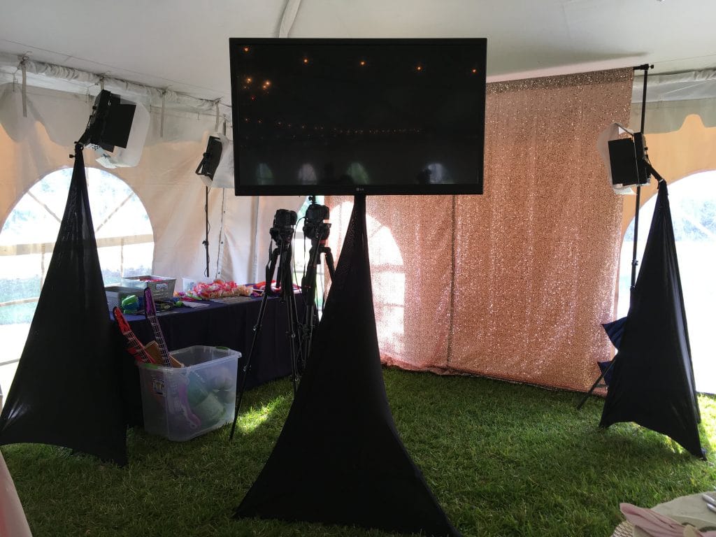 Omarvelous Productions - photo booth setup