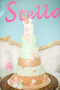 Everything Cake - beach themed cake