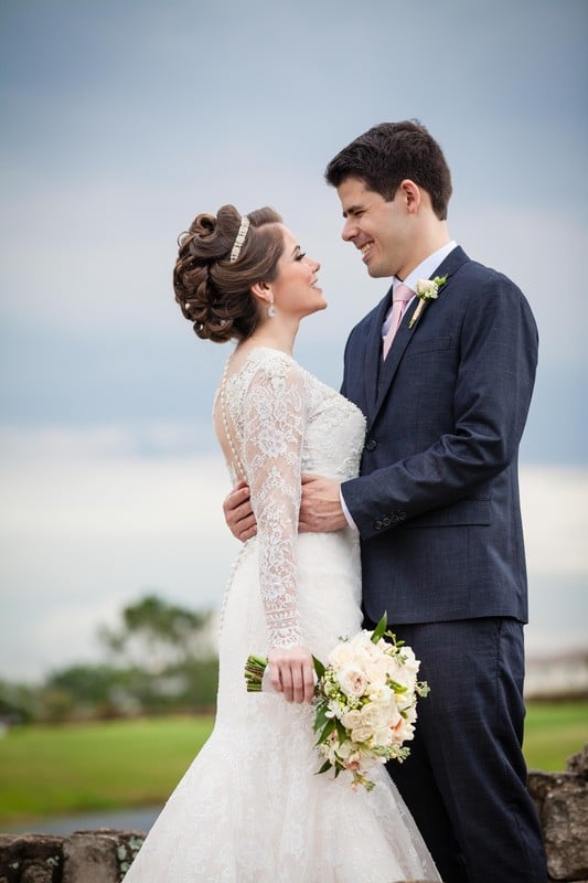Laura Reynolds Artistry - stunning bridal updo with curls galore