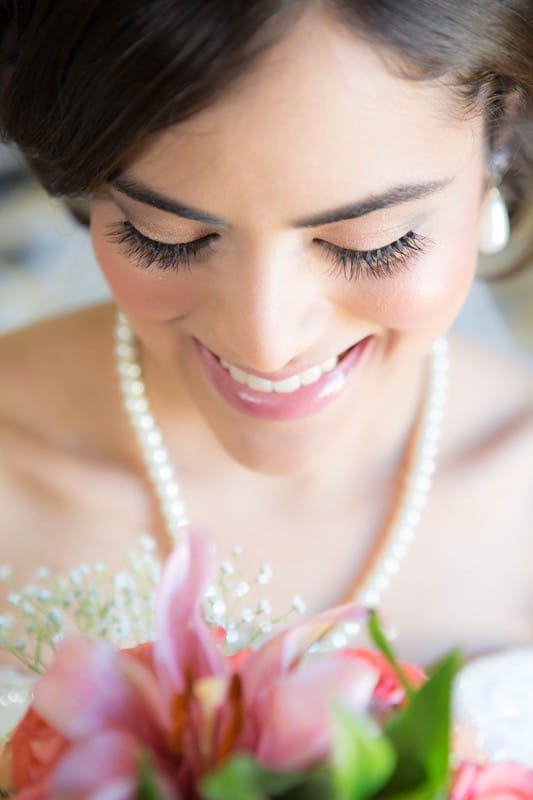 Laura Reynolds Artistry - beautiful bride with simple makeup