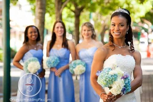 Laura Reynolds Artistry - bridal party with beautiful ringlet updo