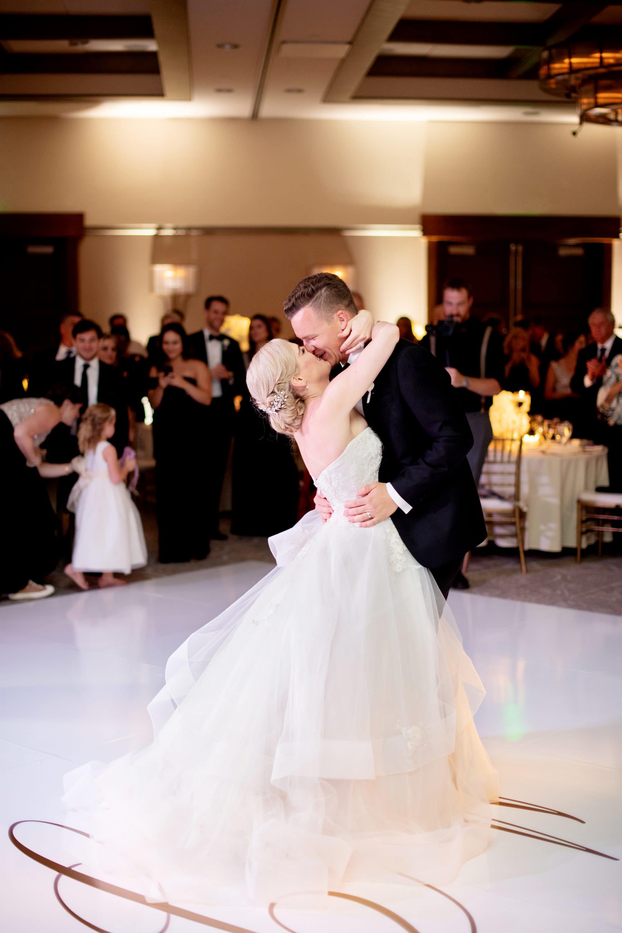 Alfond Inn - bride and groom sharing intimate first dance