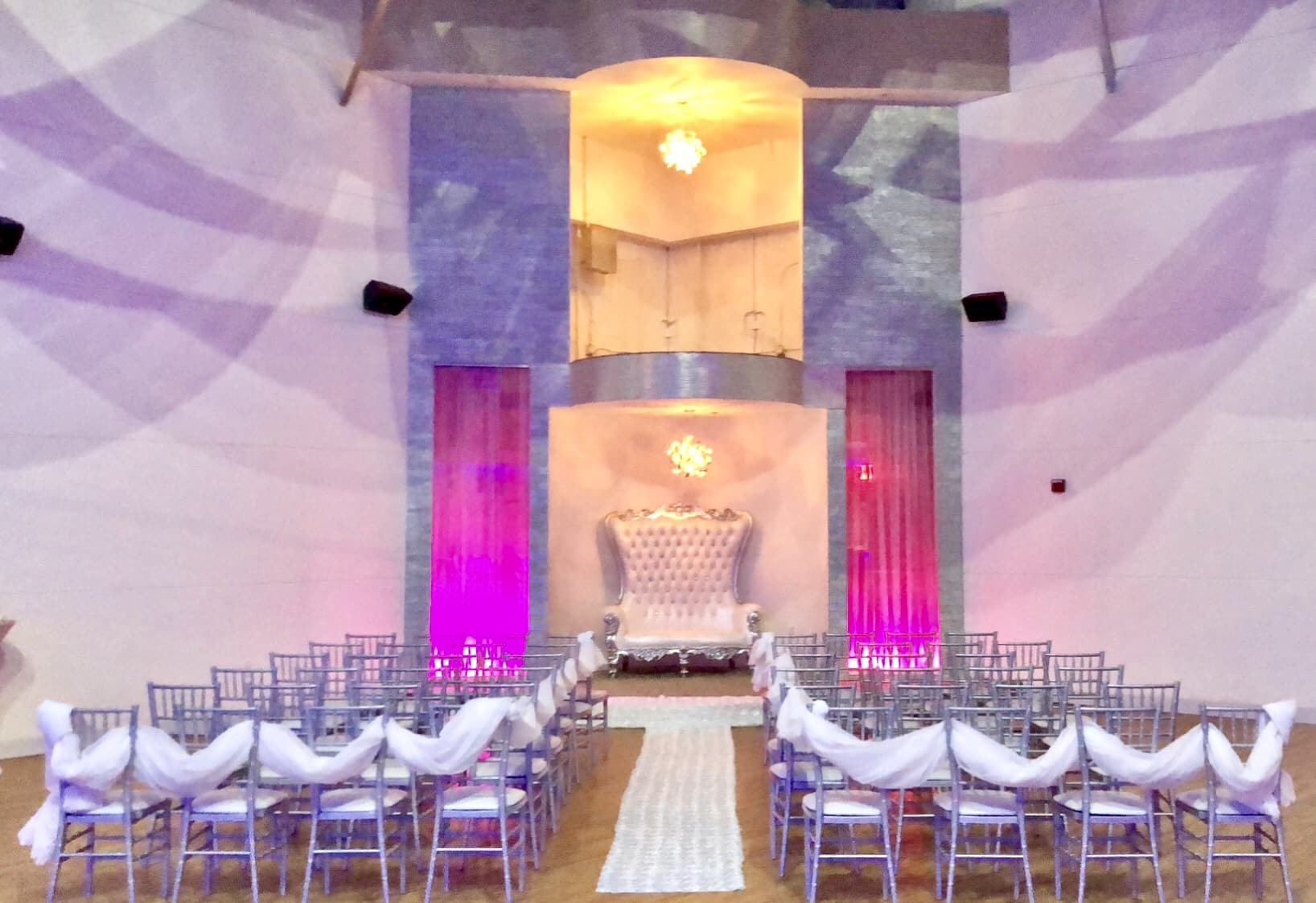 The Palace - wedding ceremony location with stunning architectural backdrop