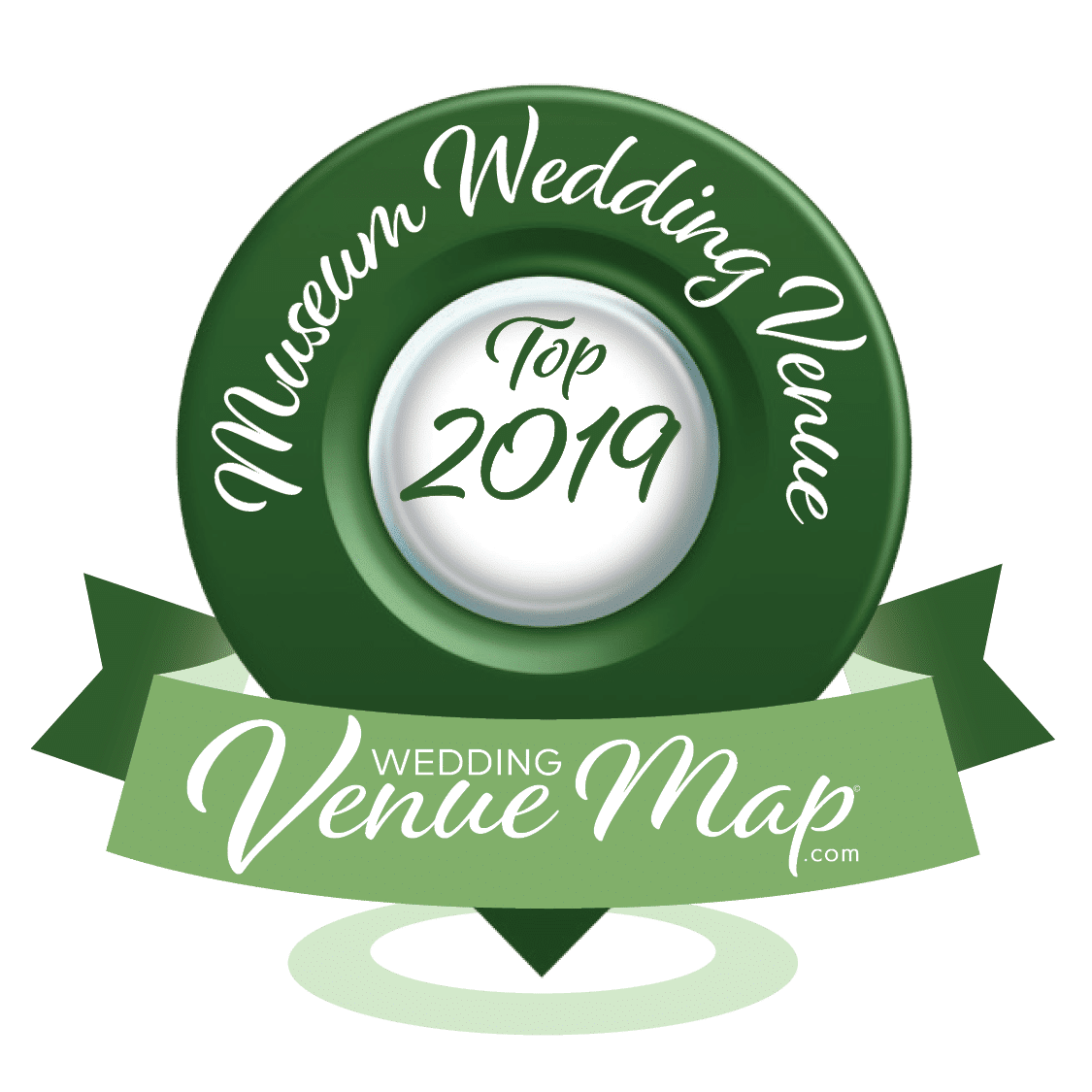 2019 Top Museum Wedding Venue badge