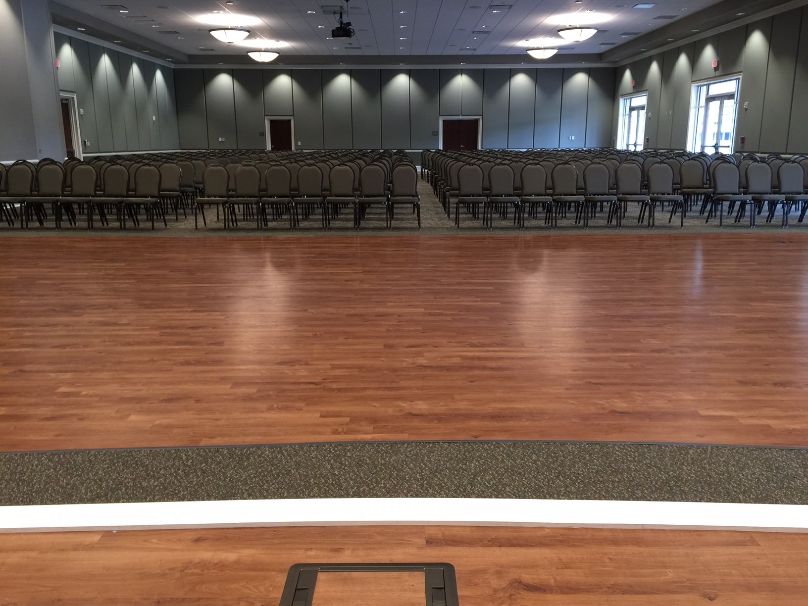 Wayne G. Sanborn Center - large event space with room for dining and dancing!