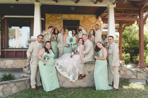 Estate on the Halifax - Bridal party group picture