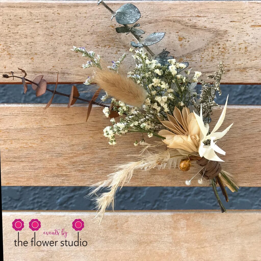 boutonniere by The Flower Studio