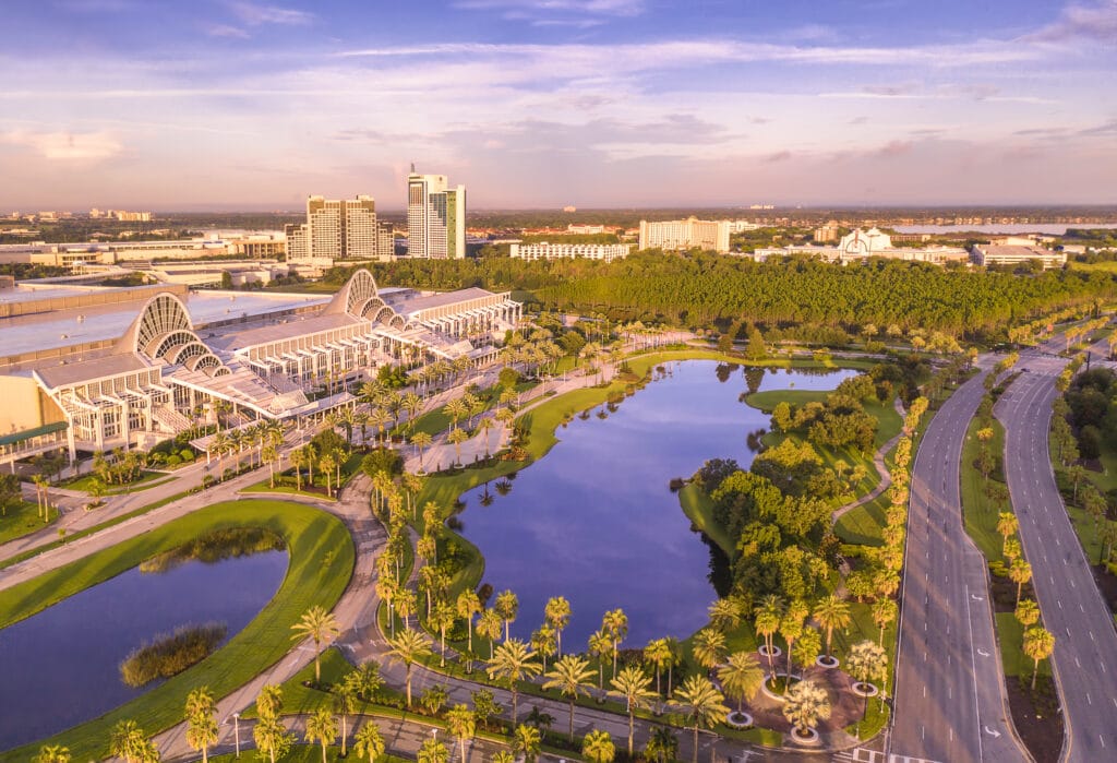 Orange County Convention Center Wedding Venue Map