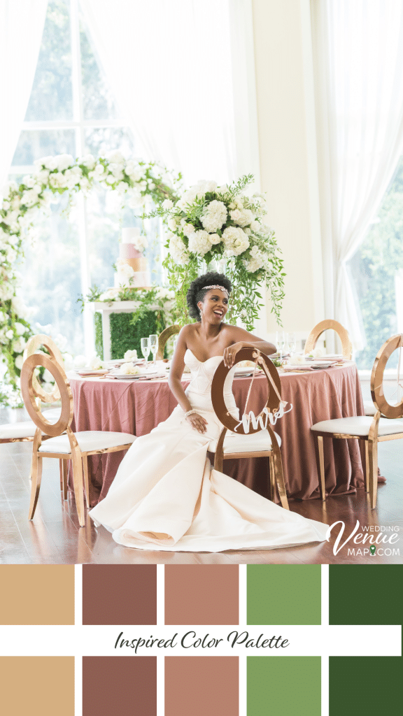 Helpful Guidelines To Make Choosing Wedding Colors Easy 21 - Choosing Wedding Colors - the Easy Way wedding reception decorated with complimentary colors