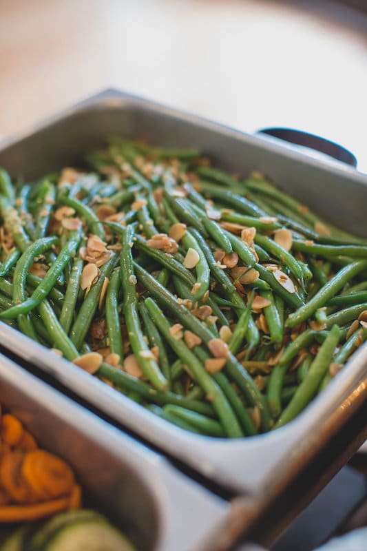 amandine green beans from Big City Catering