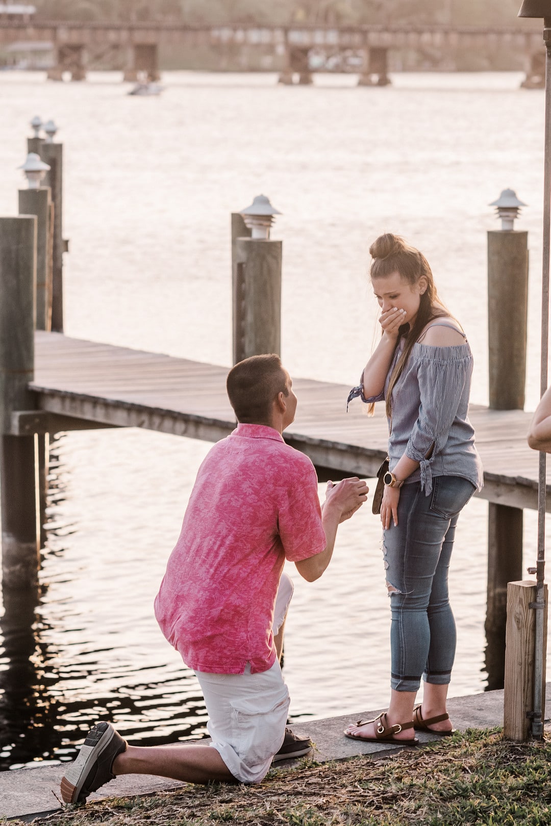 Romantic Sunset Proposal on the River in Melbourne Florida 12