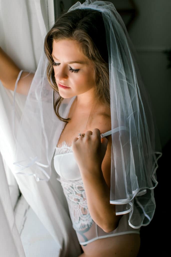 Bridal boudoir photograpy