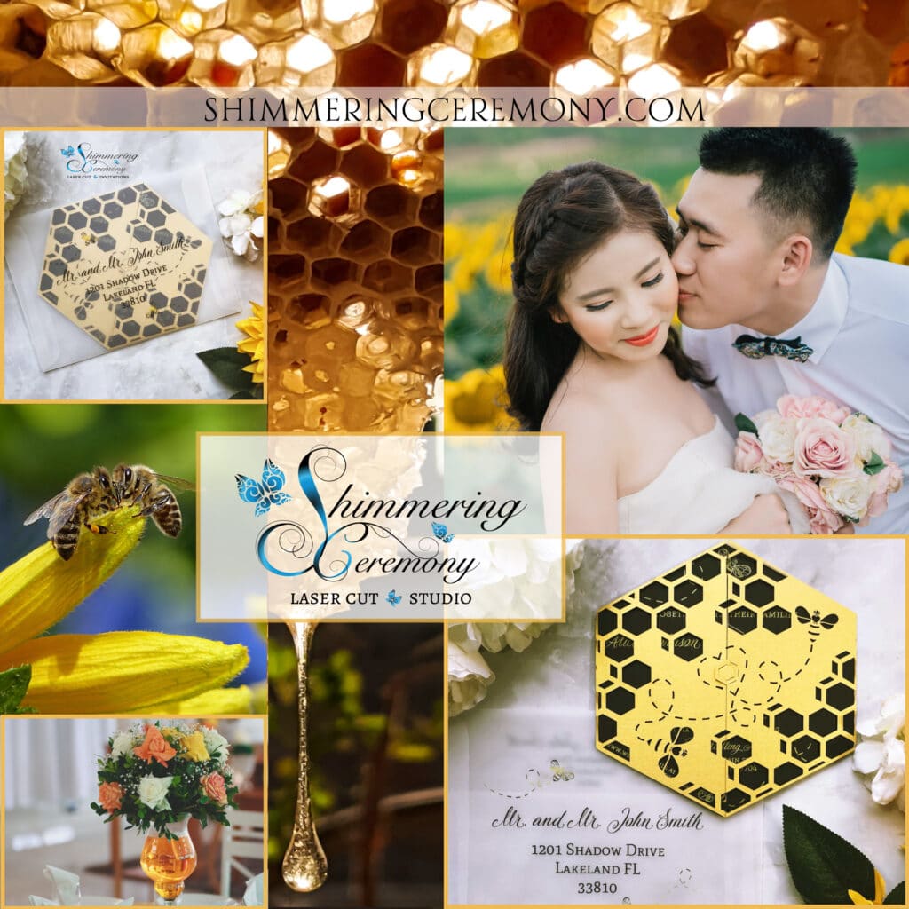 honey bee board by Shimmering Ceremony