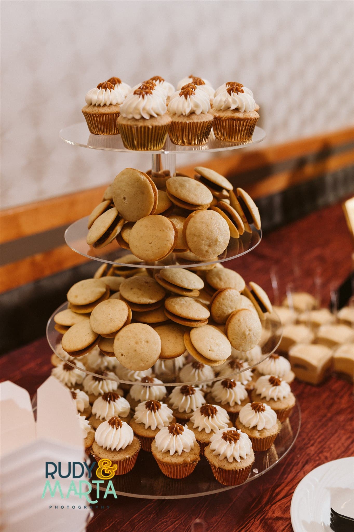 dessert tower by Sweet Ms. V's