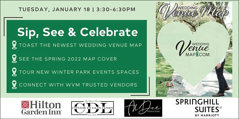Wedding Venue Map Flyer