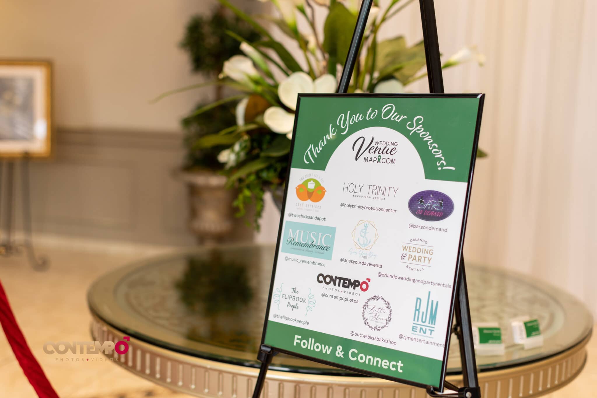 Wedding Venue Map Blockbuster Holiday Party Sponsor poster
