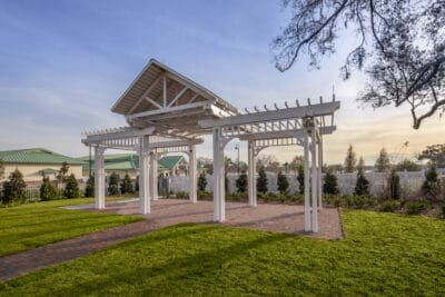 exterior shot of gazebo at Ocoee Lakeshore Center