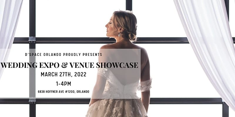 Wedding expo and venue showcase flyer