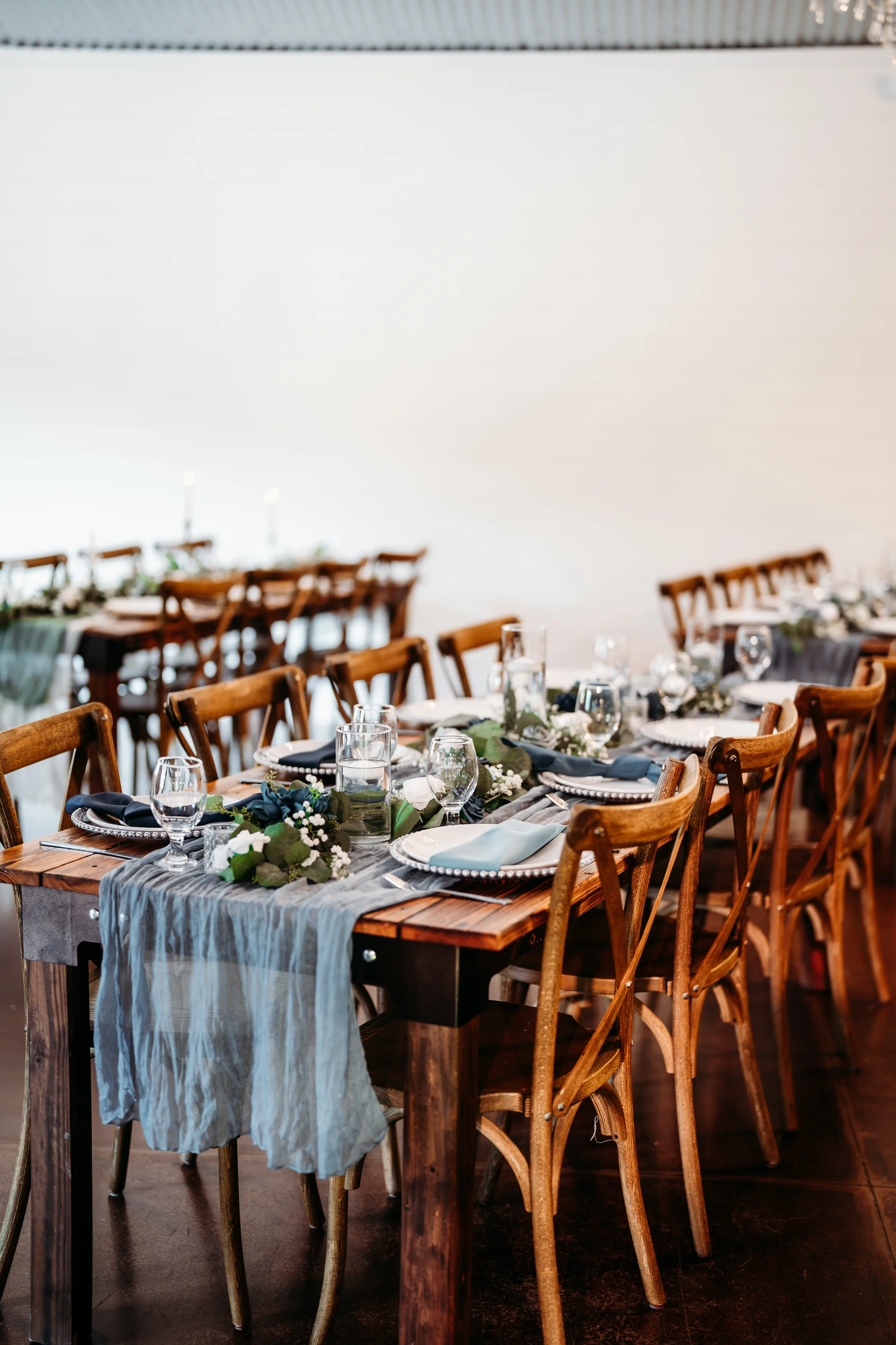 Sugar grove Estate table decor