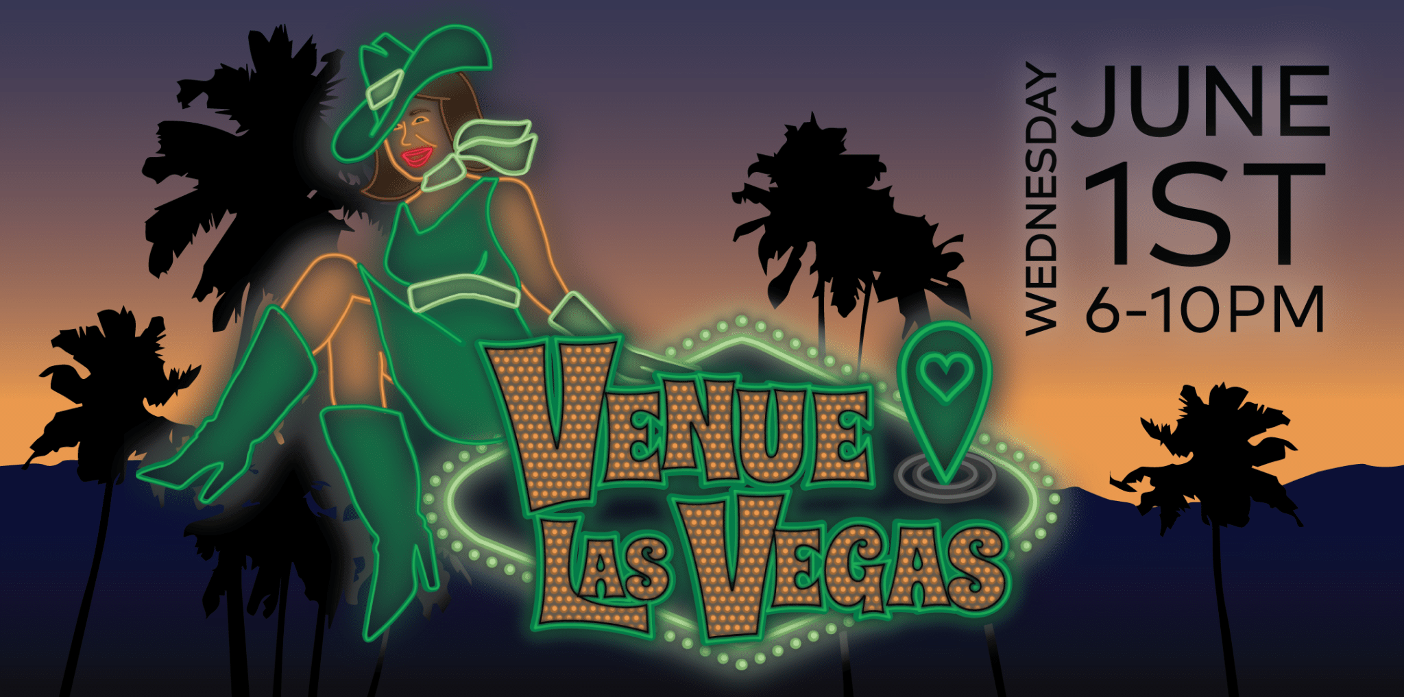 WVM Las Vegas Summer Road Trip Party Wedding Venue Map
