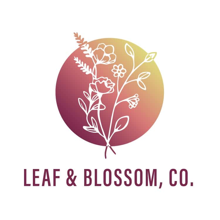 Leaf & Blossom Co. logo