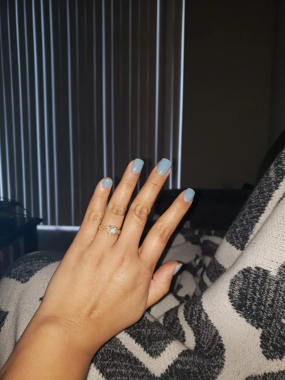 engagement ring from Hot Air Balloon Proposal at Disney Springs