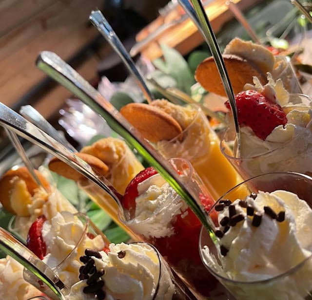 Corwin's Personal Chef and Catering Services dessert parfaits