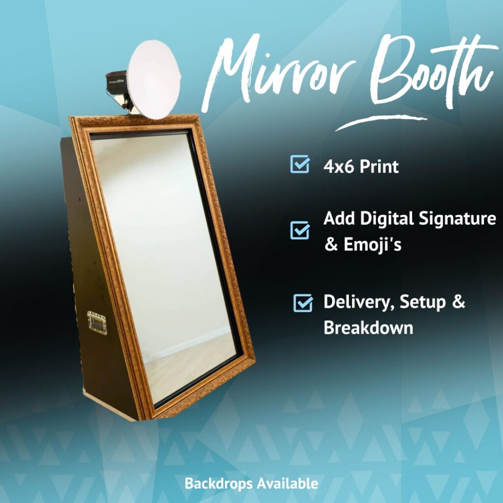 Mirror Booth flyer