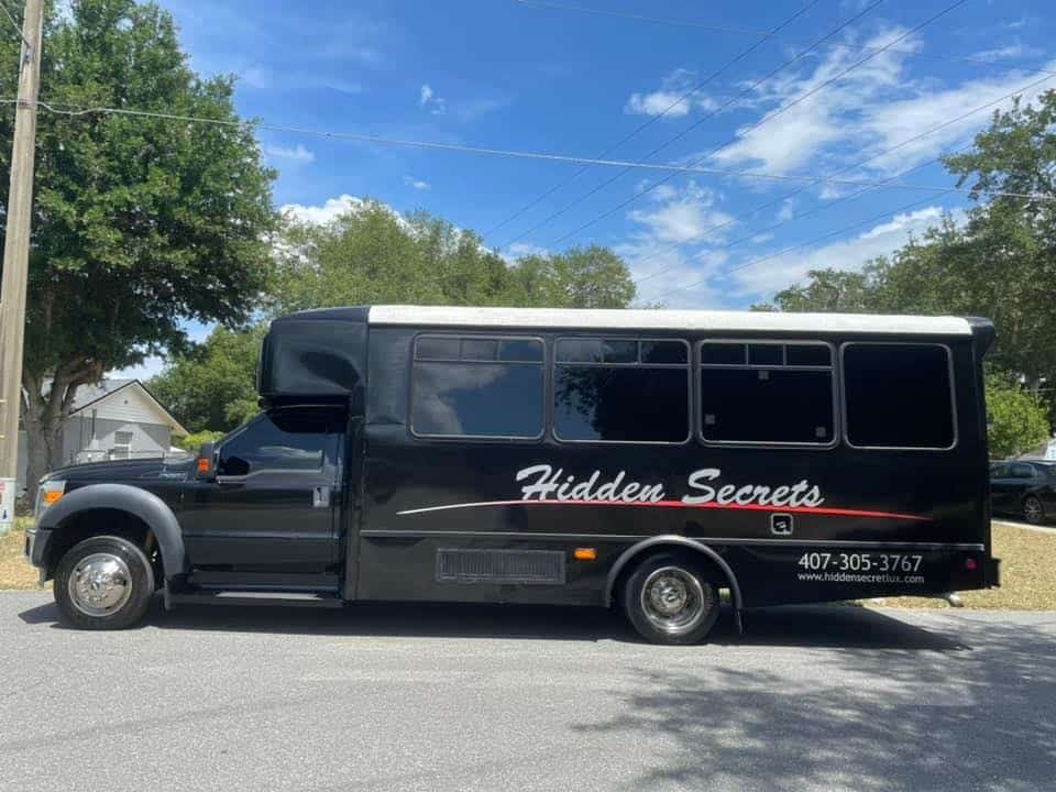 Hidden Secrets Luxury Party Bus