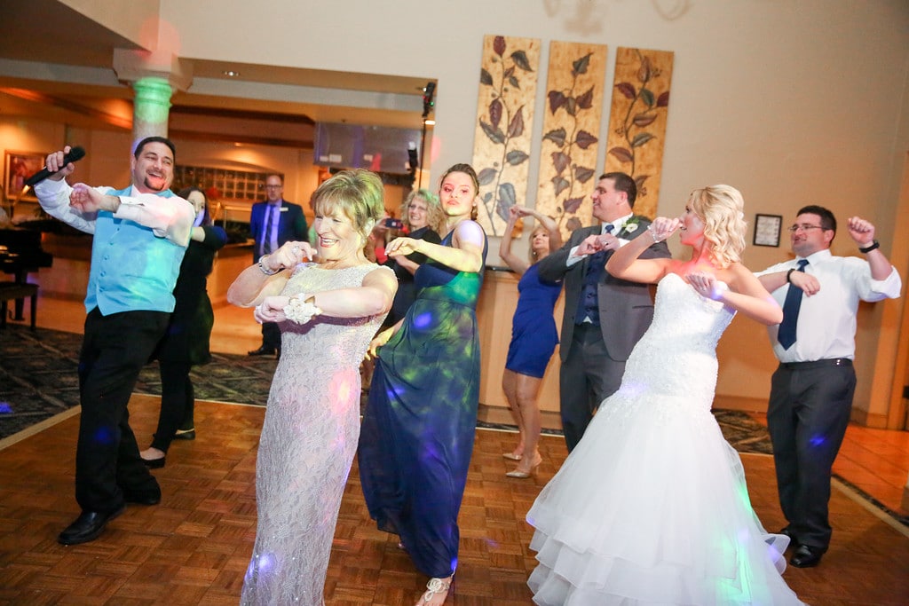 line dancing with music from Elegant Entertainment DJ and Video Services Orlando