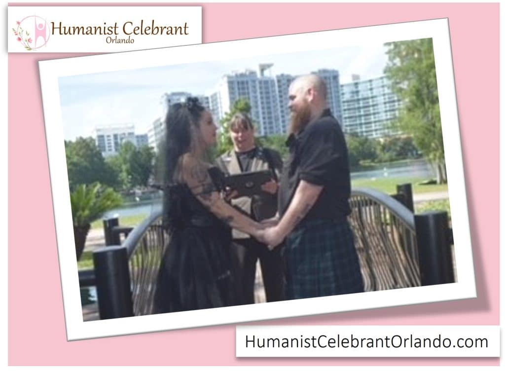 Humanist Celebrant Orlando wedding