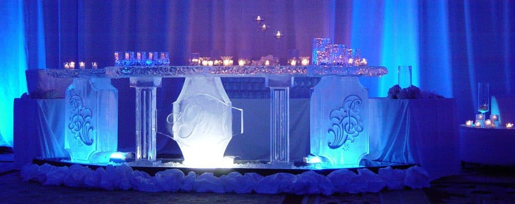 ice bar carved by Ice Pro