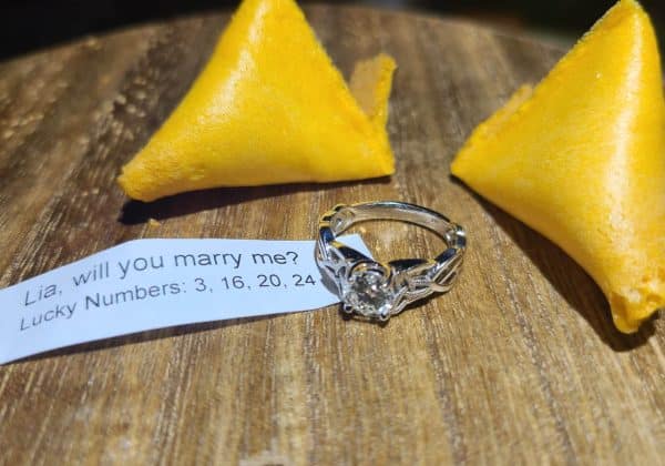 Fortune Cookie Marriage Proposal
