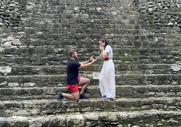Mayan Ruins Marriage Proposal