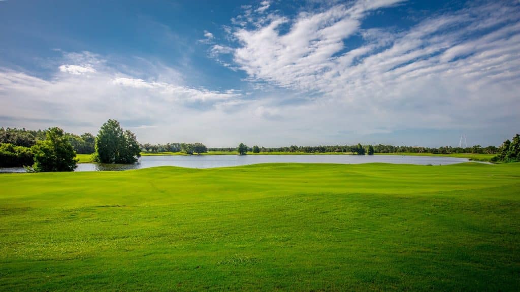 beautiful view of the sky from the golf course, Falcon's Fire Golf Club, Orlando, FL