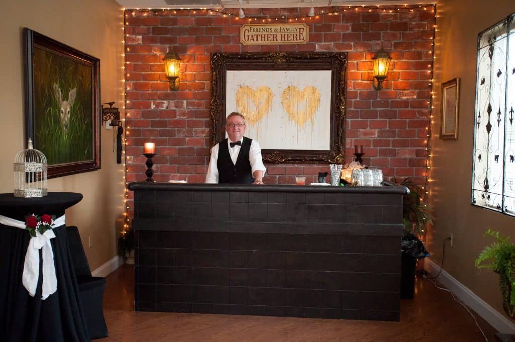 bar area, bartender waiting to serve guests, Gallery J, Orlando, FL