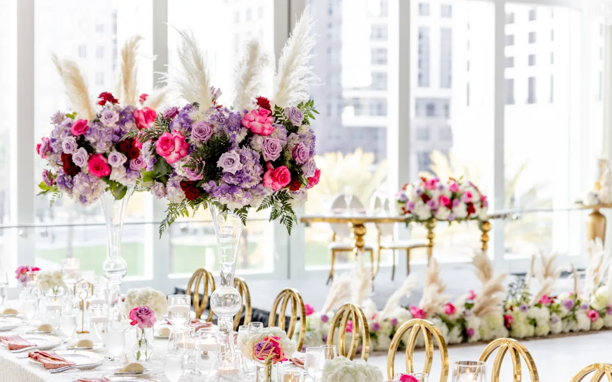 Wedding Decor at Dr Phillips Performing Arts Center