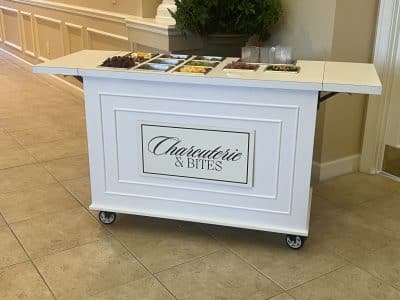 Charcuterie table at a wedding, Orlando, FL