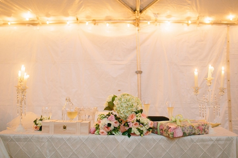 party rentals, candles, floral centerpieces, table, tablecloth, Party Plus Tents and Events, Orlando, FL