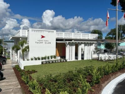 front entrance to the Mount Dora Yacht Club, Orlando, FL