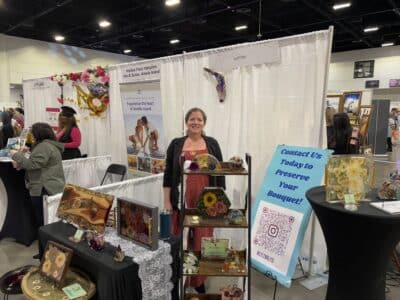 craft fair, pressed flowers, Lyzmily's Flower Preservation, Orlando, FL