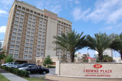 street view of the Crowne Plaza Orlando Downtown, Orlando, FL