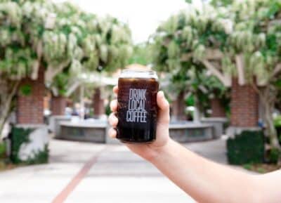 drink local coffee, Coffee cart, Orlando, FL