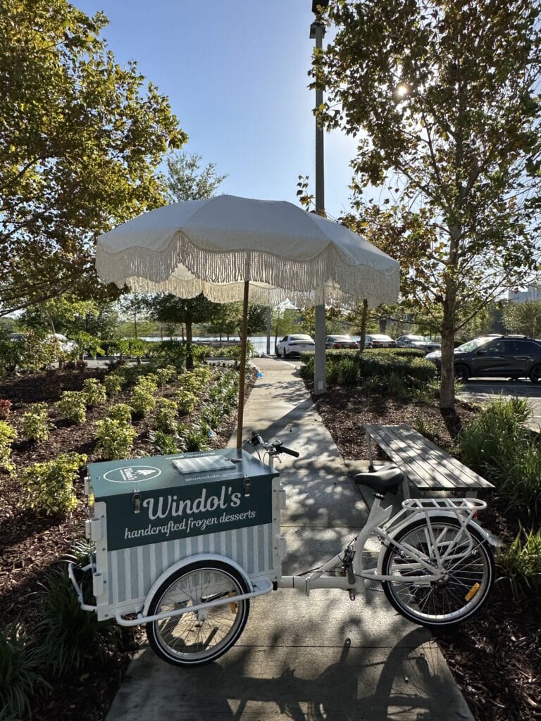 sweet treat cart, Windol's Goods, Orlando, FL