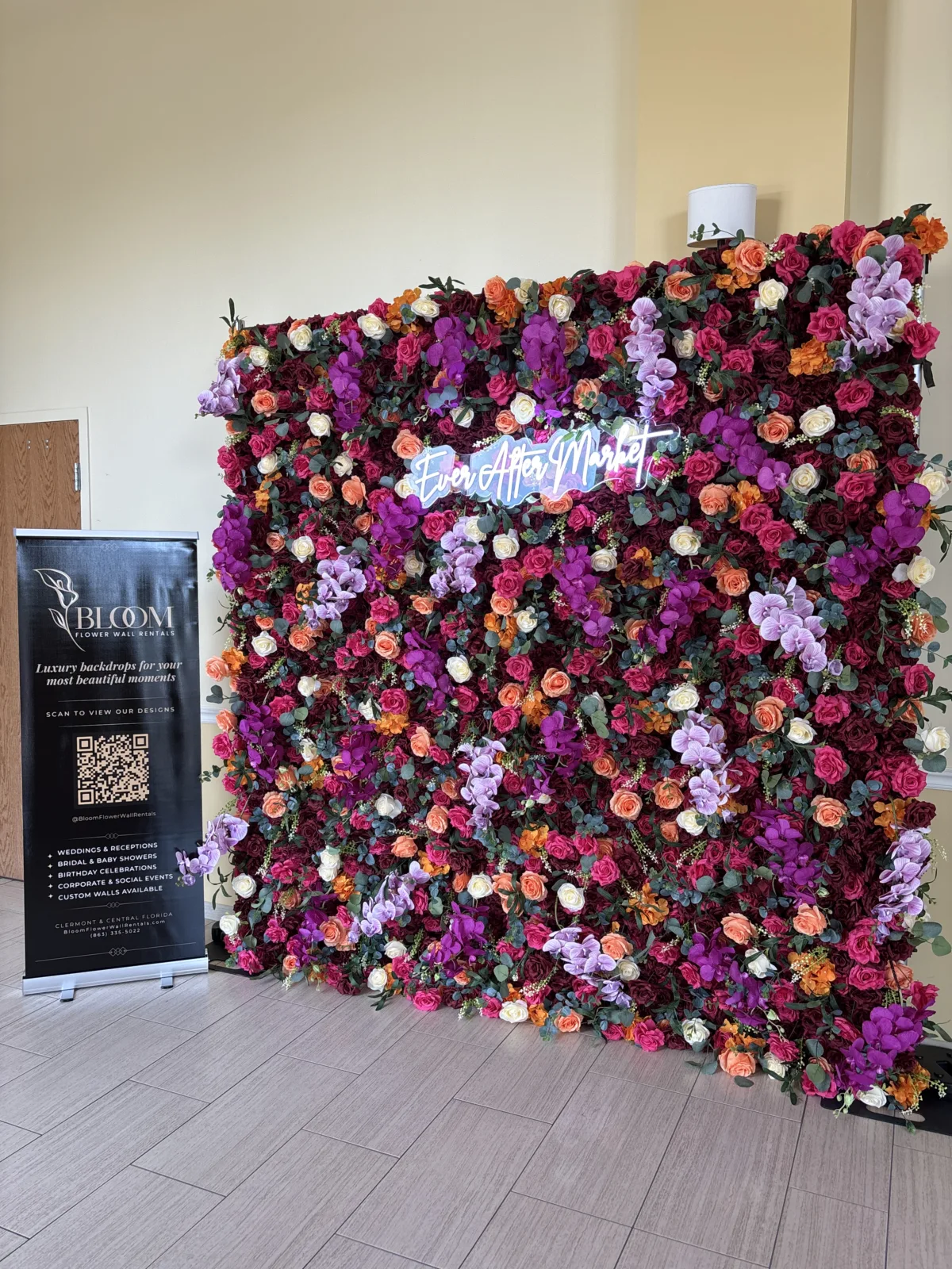 Bloom Flower Wall Rentals