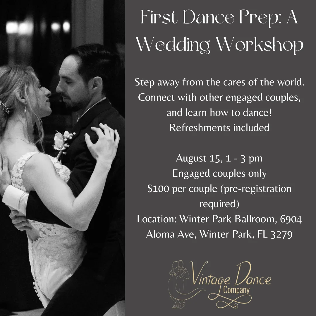 Wedding workshop August 2